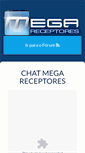 Mobile Screenshot of megareceptores.com